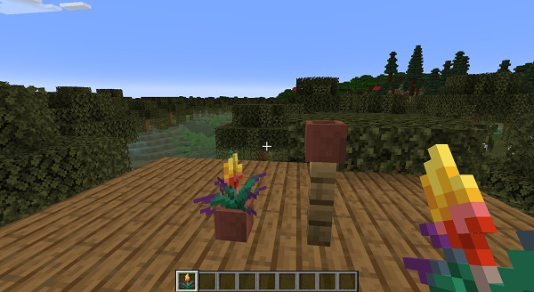 how-to-make-flower-pot-in-minecraft